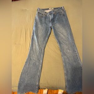 Abercrombie & Fitch Light Blue Bootcut Jeans